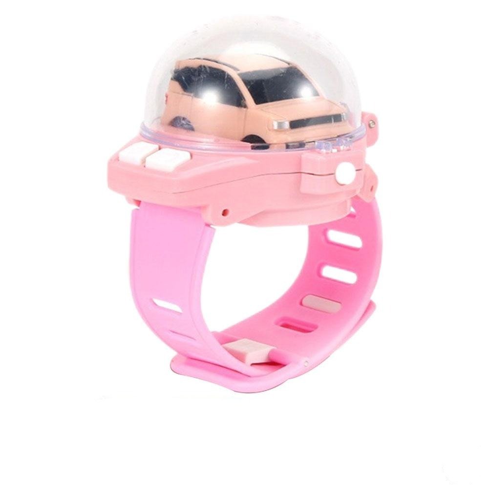 Kinder Mini Uhr Mit Ferngesteuertem Auto - RC Spielzeug Armband Uhr LED