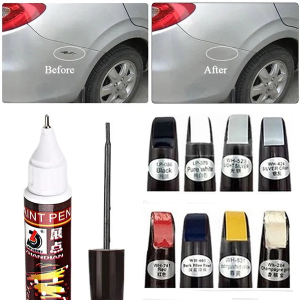 Car touch-up paint for scratch removal