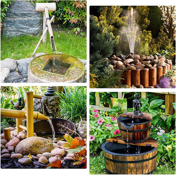 Solar Brunnen & Teich Pumpe inkl. Fontänenfunktion