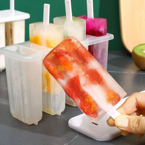 Make ice lollies yourself DIY molds + stand