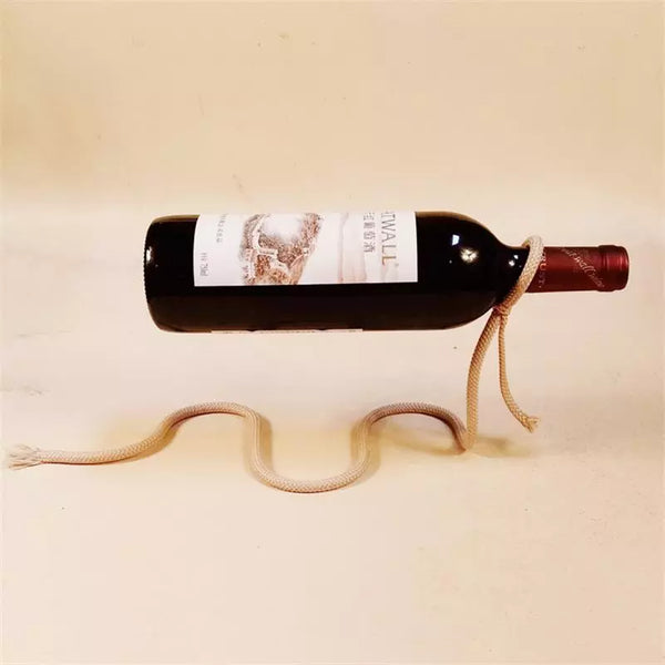 Kreativer Seil Wein Flaschenhalter