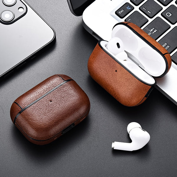 Protective case for Apple AirPods 2 3 Pro in leather look