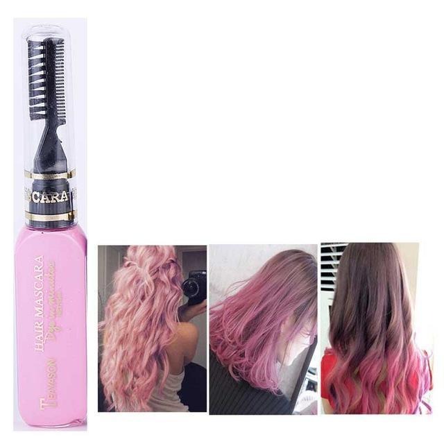  1 13 Farben vorrübergender DIY Haarfarben Mascara