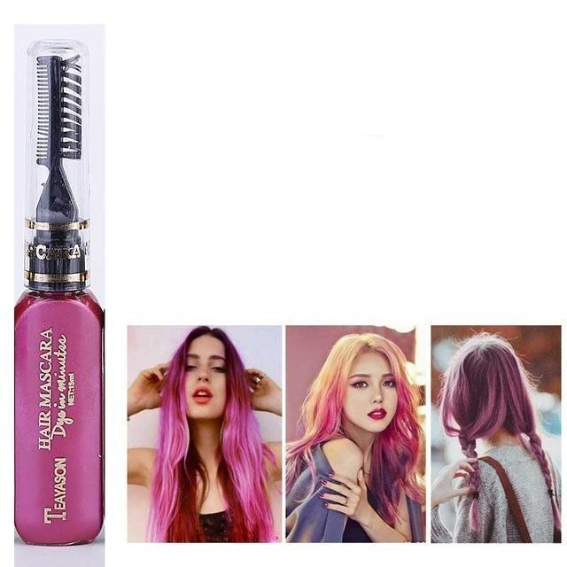  10 13 Farben vorrübergender DIY Haarfarben Mascara