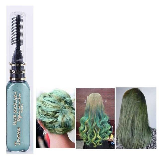  13 13 Farben vorrübergender DIY Haarfarben Mascara