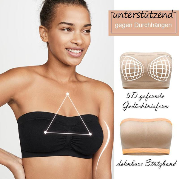 Full Support Seamless Bandeau Bra