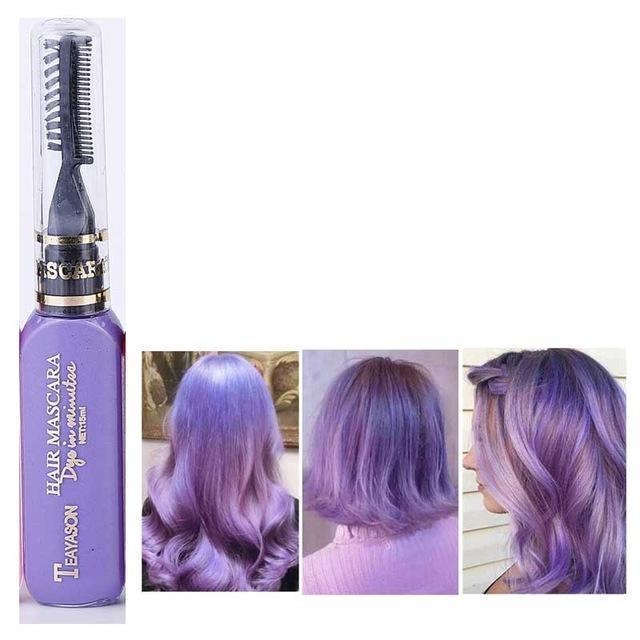  2 13 Farben vorrübergender DIY Haarfarben Mascara