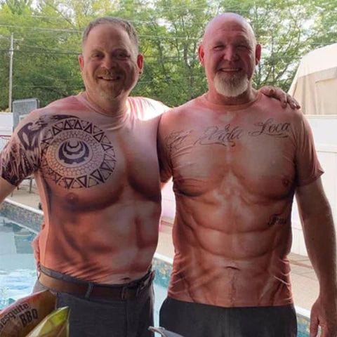 Funny Sixpack Muscle T-Shirt