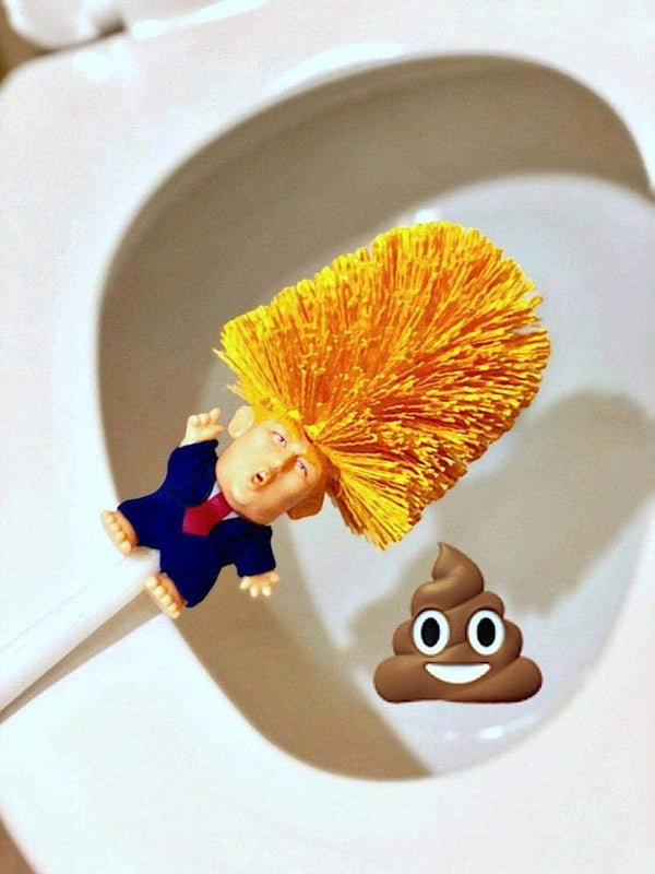 Donald Trump WC Klobürste