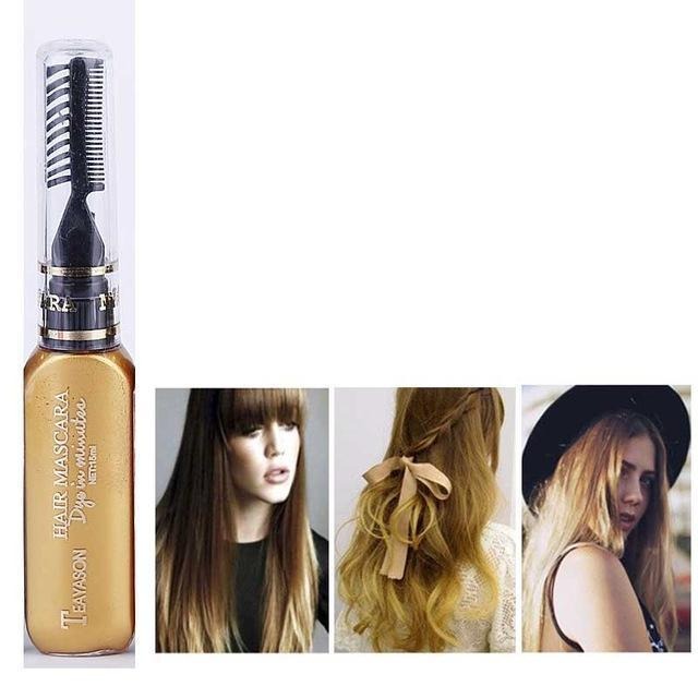  8 13 Farben vorrübergender DIY Haarfarben Mascara