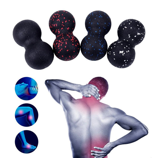Double massage ball for a targeted, deep-acting massage