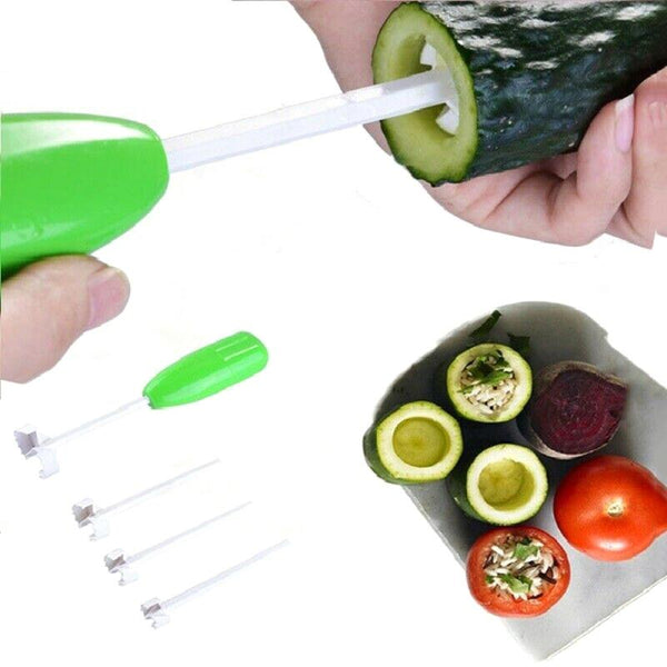 Round hollowing tool for stuffed vegetables (4-piece set)