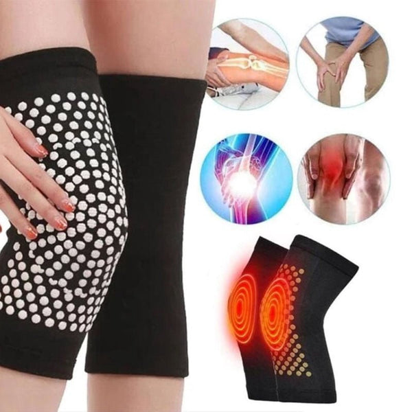 Selbstheizende Aluminium Kniebandage (1 Paar)