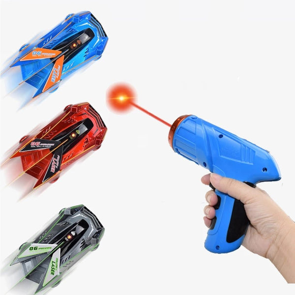 Infrared induction car that drives up walls