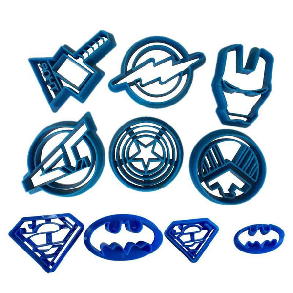 Superhero Cookie Cutters