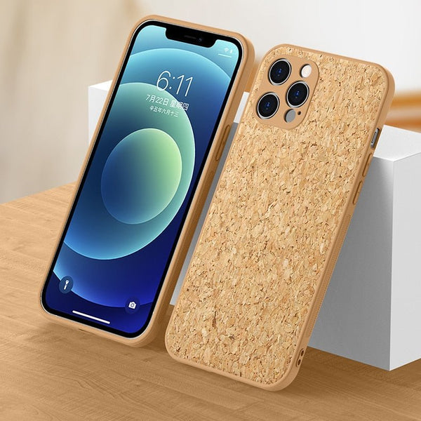 iPhone Case protective cover made of cork