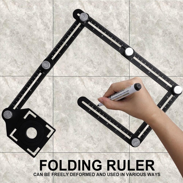 6-Sided Angle Measuring Ruler