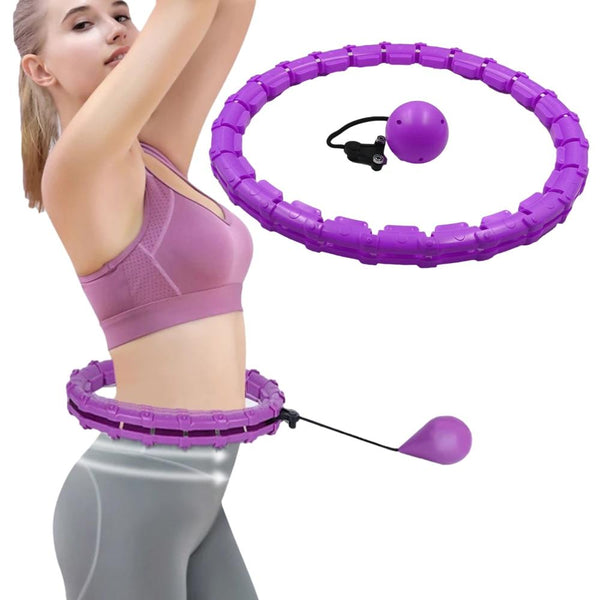 Smart Fitness Hula Hoop with Rotating Weight
