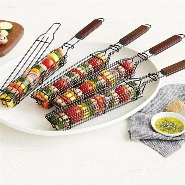 Grill basket for vegetables