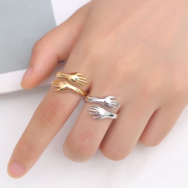 Couple's adjustable ring size