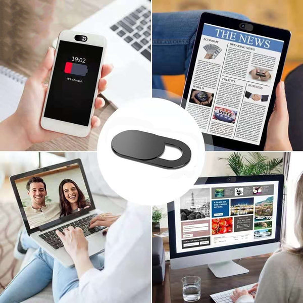 Self-adhesive Webcam Cover Ultra Thin Camera Cover for Laptop & Smartphone (5 Pieces)
