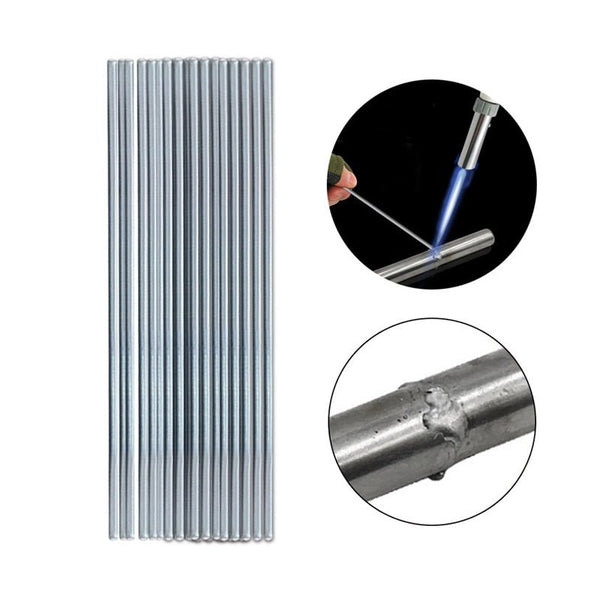 Aluminium low-temperature welding rods (10 pieces)