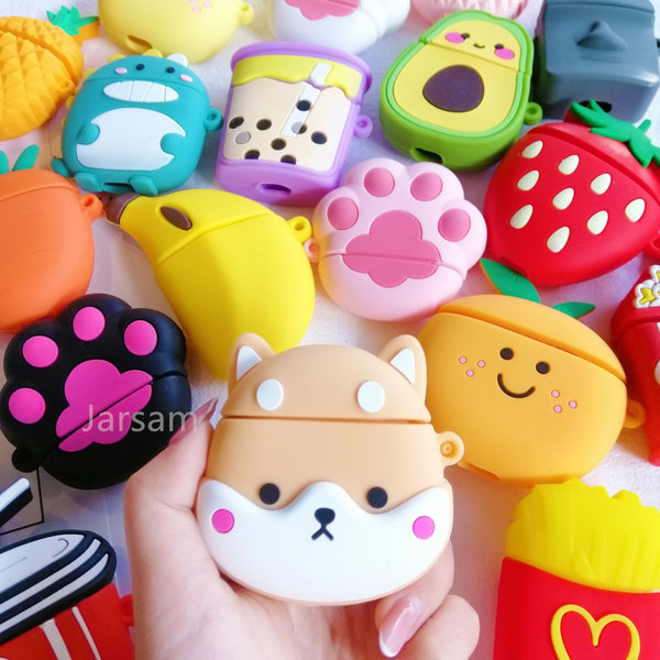 AirPods 2 Silicone Cartoon Design Protective Case Charging Box