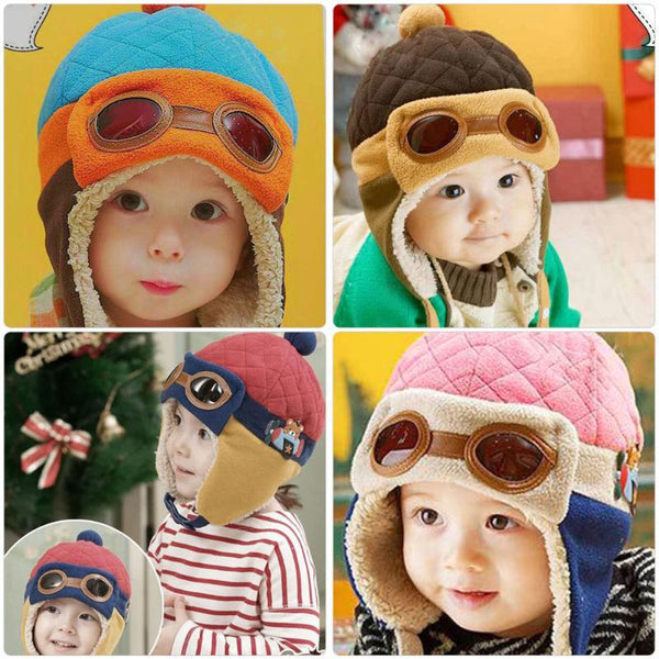 Children's Pilot Winter Hat (Up to 4 Years)