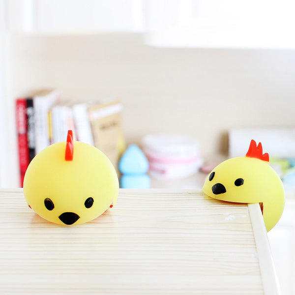 Self-adhesive edge protection cute animal motif (4 pieces)