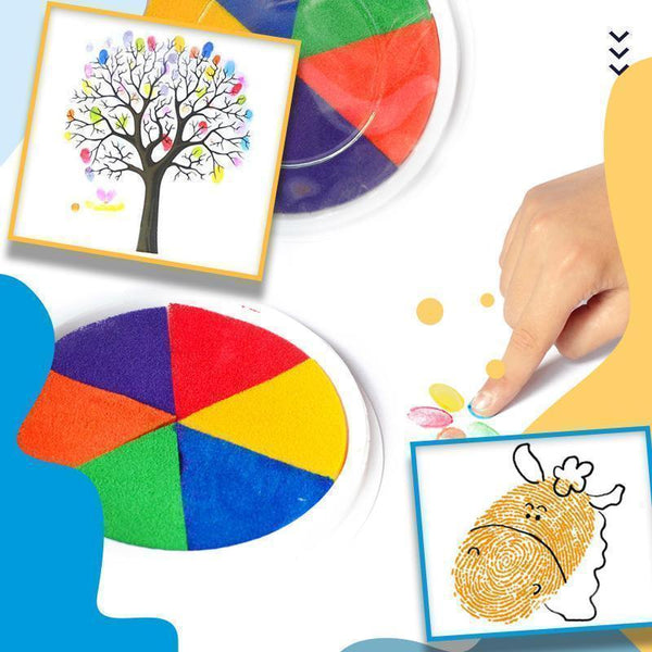 Finger paint 6 color set