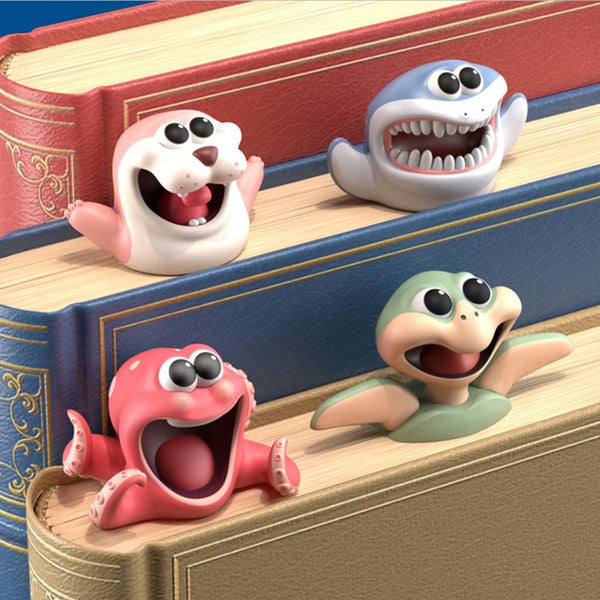 Funny 3D Cartoon Bookmark