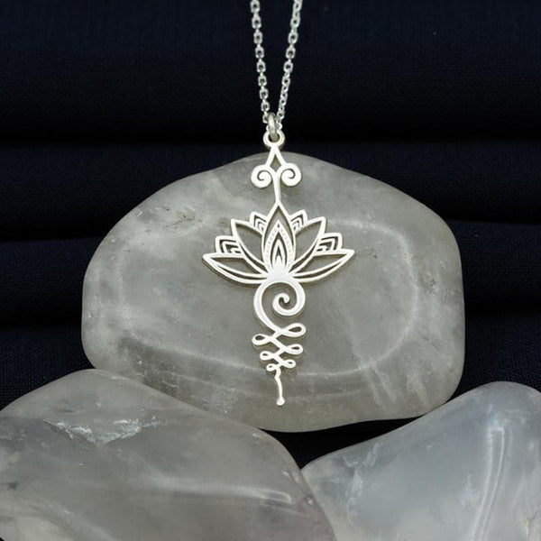 Stylish Lotus Necklace