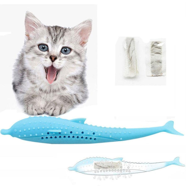 Cat Tooth Cleaner (Fish Shape)
