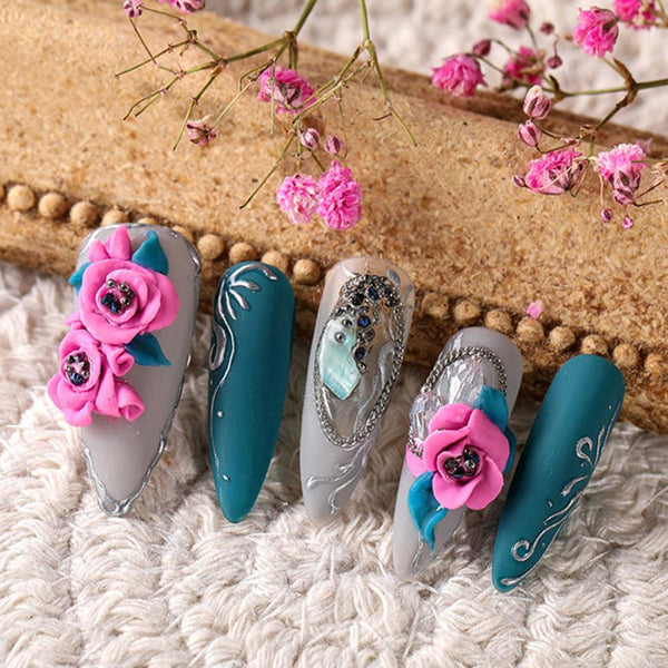 4D Skulpturen Nagellack Nail Art modelier Gel