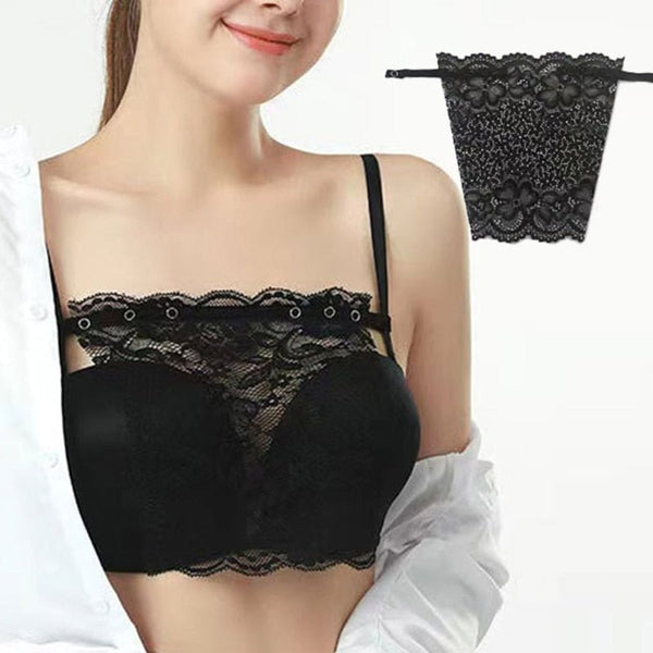 Décolleté Lace Clip-On Bra Insert