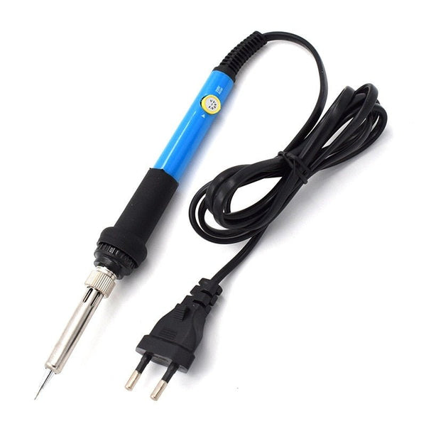 Soldering iron with adjustable temperature