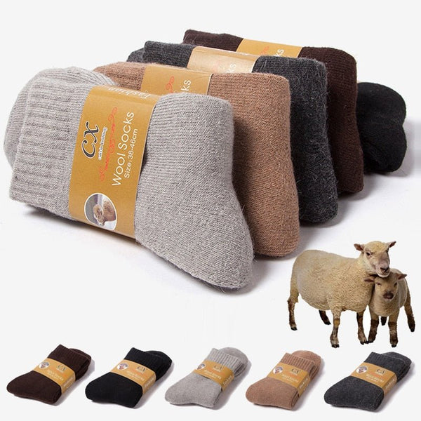 Super Thick Merino Wool Socks for Men