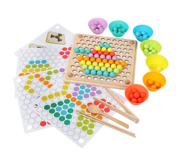 Wooden Ball Board Game Montessori Learning Game