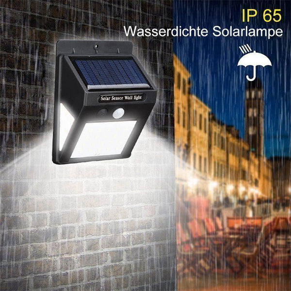 LED Solar Wall Light with Motion Sensor