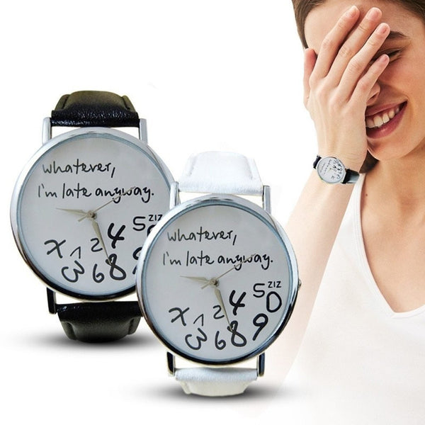 Wristwatch for the Unpunctual
