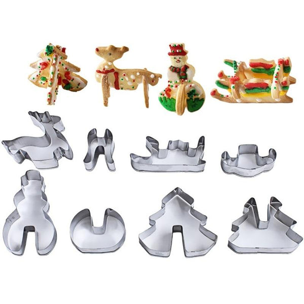 3D Weihnachtsplätzchen Ausstechformen